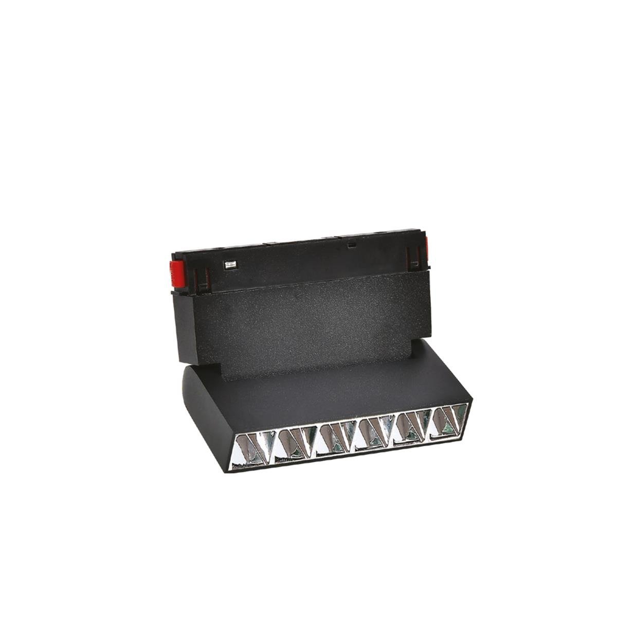 Forlife Silver Kompakt Lensli Hareketli Magnet Armatür 6W 4000k Ilık Beyaz FL-6621 S resmi