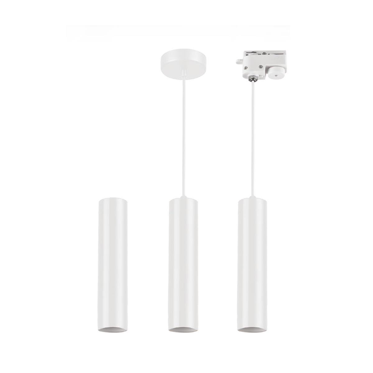 Forlife Boru Tipi Sarkıt Gu10 Duy Beyaz FL-2252 B resmi