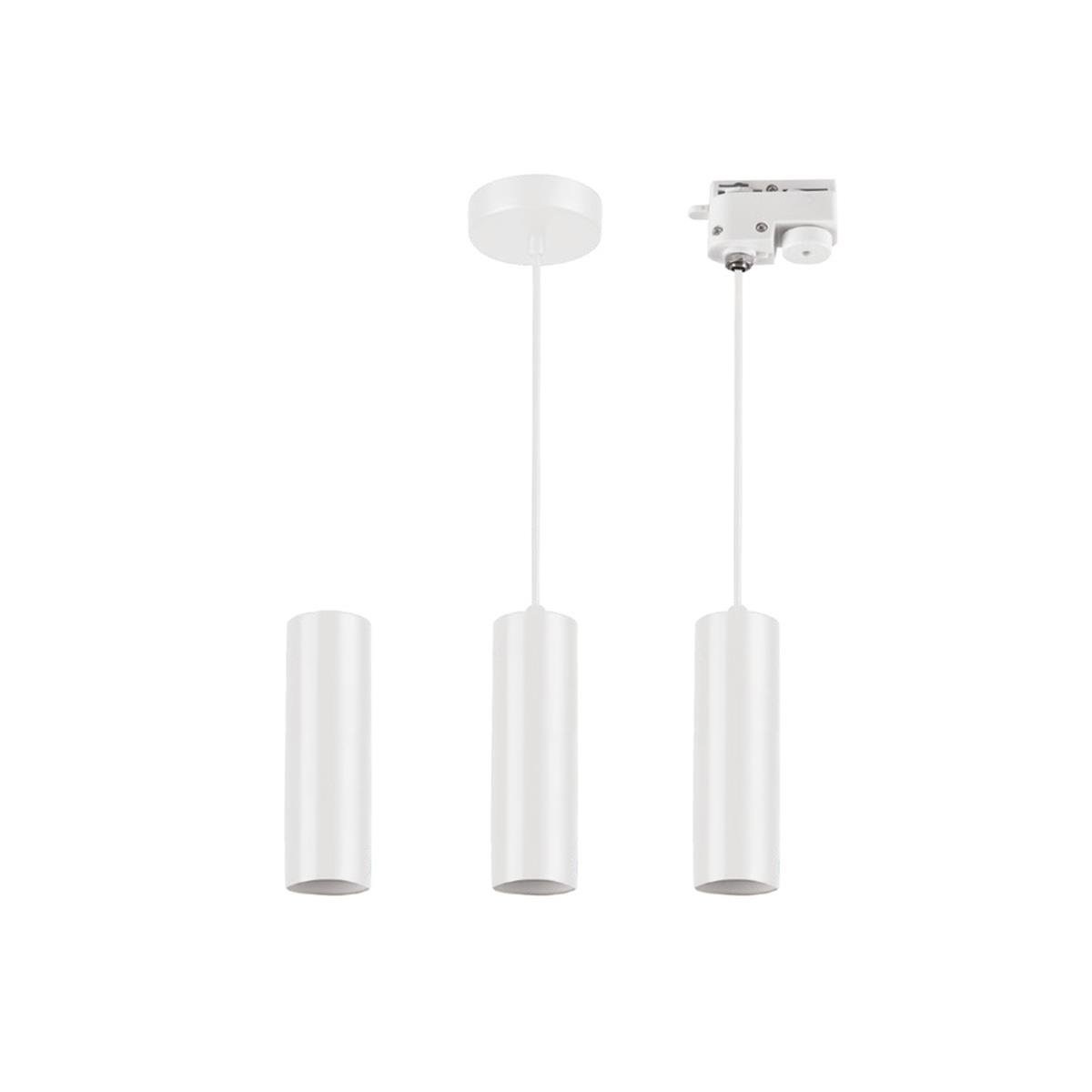 Forlife Boru Tipi Sarkıt Gu10 Duy Beyaz FL-2251 B resmi