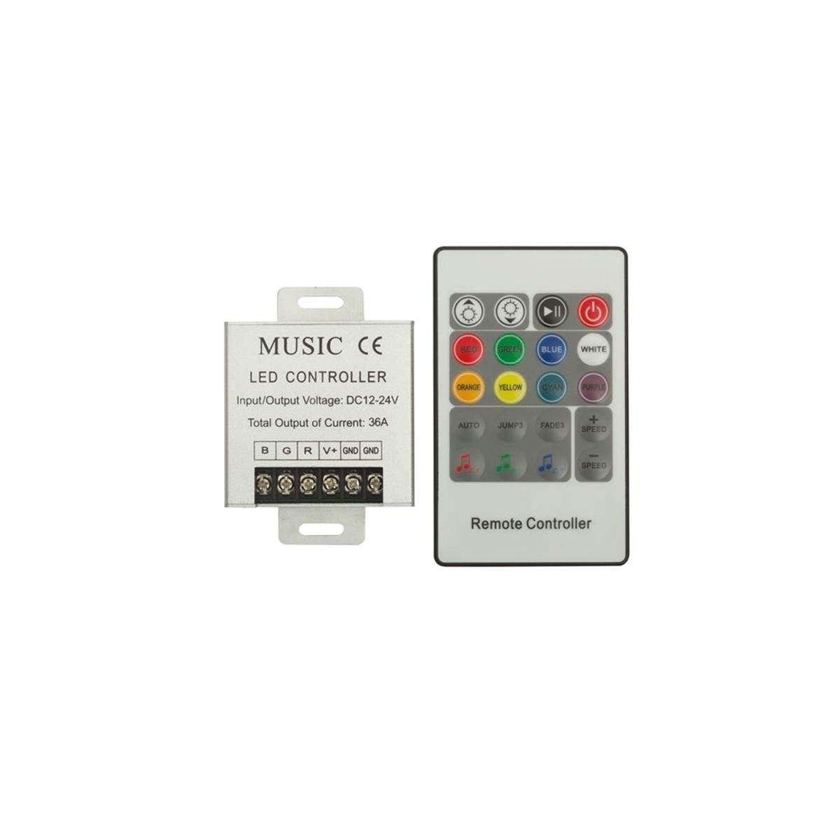 Forlife Rgb Şerit Led Kumandası Müzikli 36a FL-5037 resmi