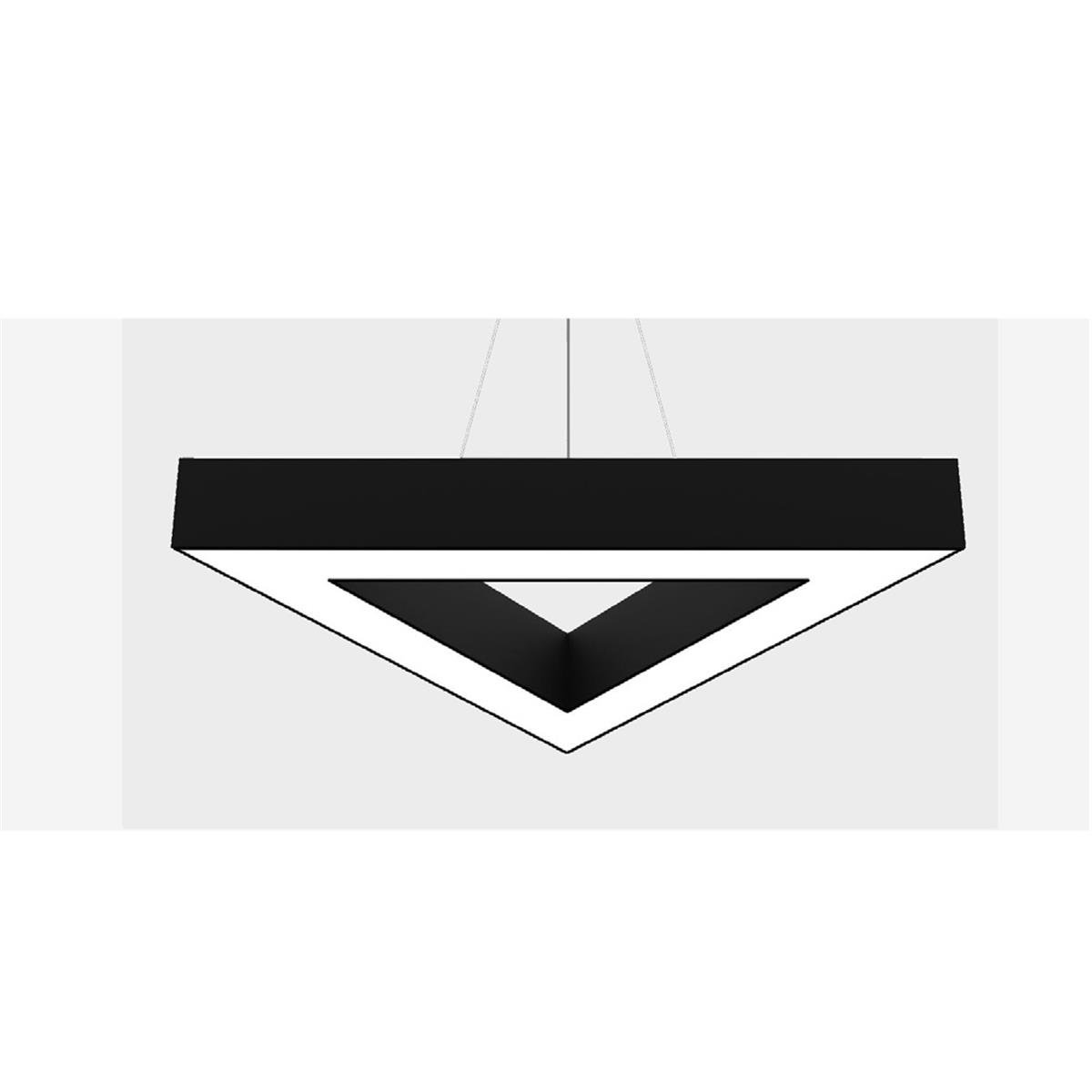 Forlife Üçgen Linear Armatür 120x120x120cm 85W 6500k Beyaz FL-99028 resmi