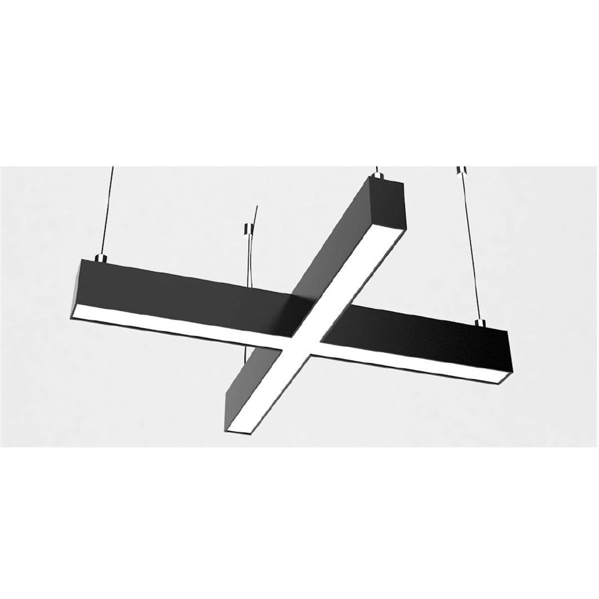 Forlife X Linear Armatür 120x120cm 77W 6500k Beyaz FL-99034 resmi