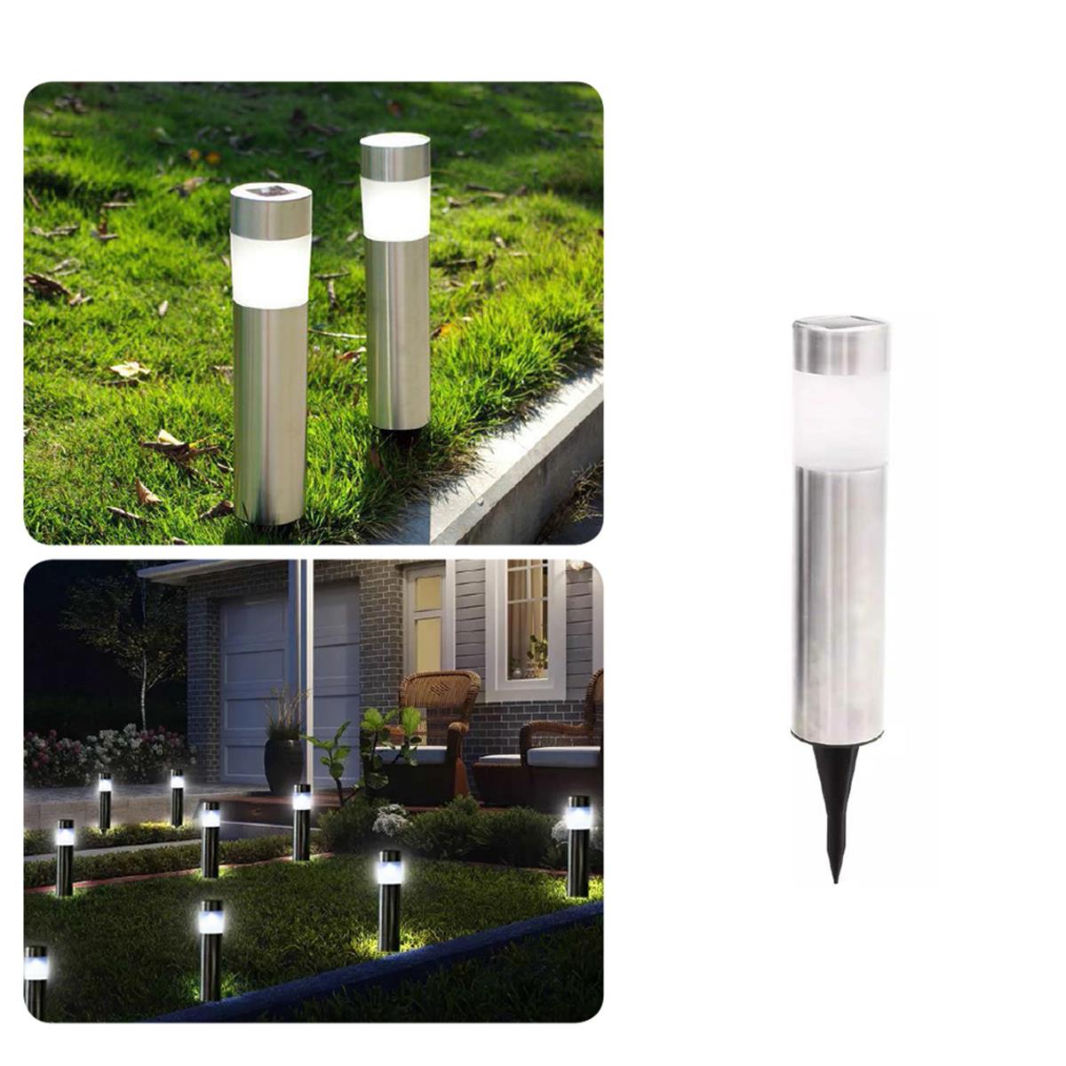 Forlife Solar Metal Uzun Çim Armatürü 3W 3200k Gün Işığı FL-3224 resmi