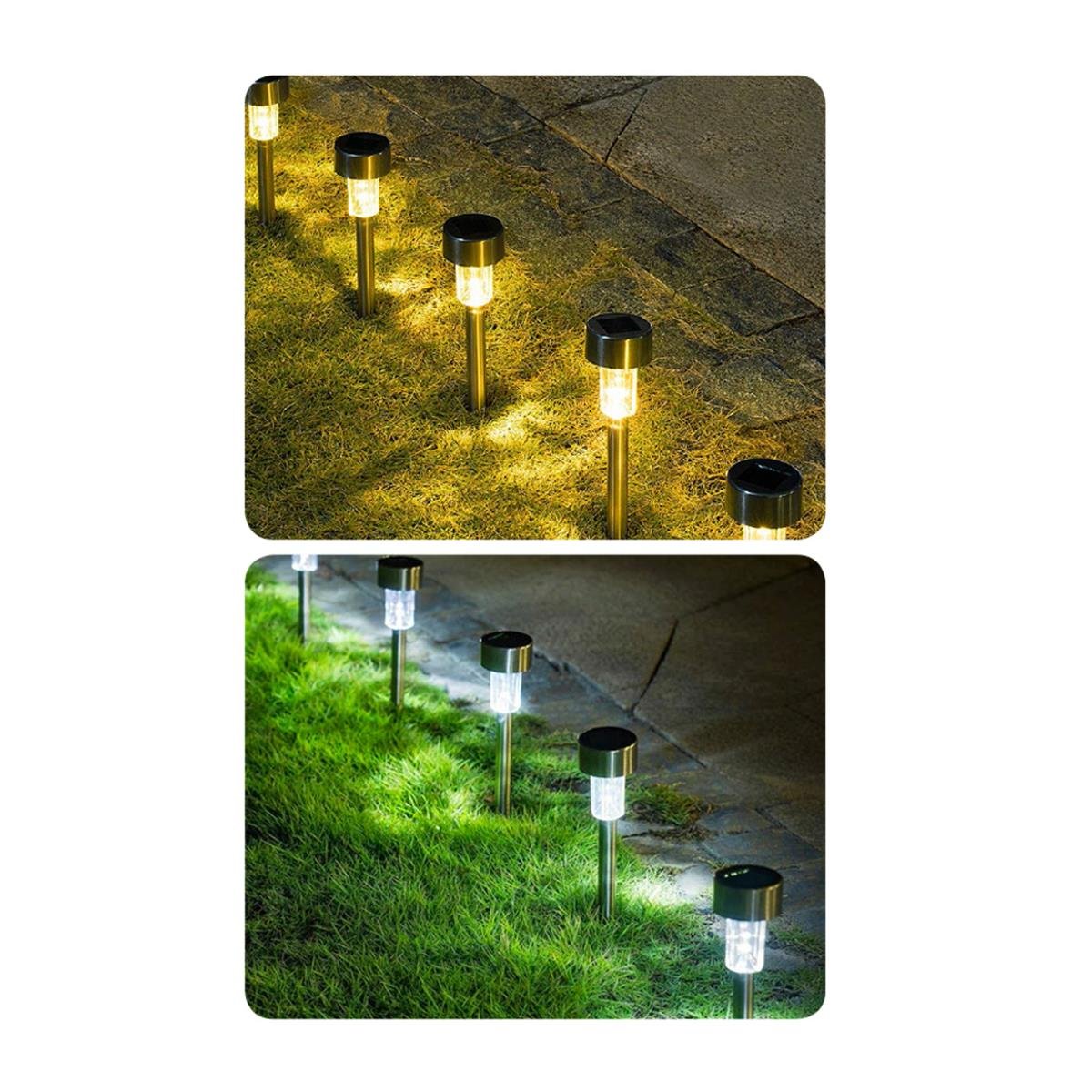 Forlife Solar Camlı Çim Armatürü 3W 3200k Gün Işığı FL-3219 resmi