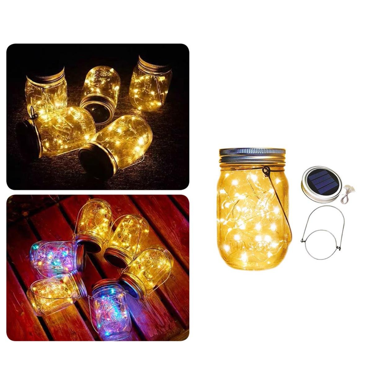 Forlife Peri Ledli Solar Dekoratif Kavanoz 3W Rgb FL-3236 resmi