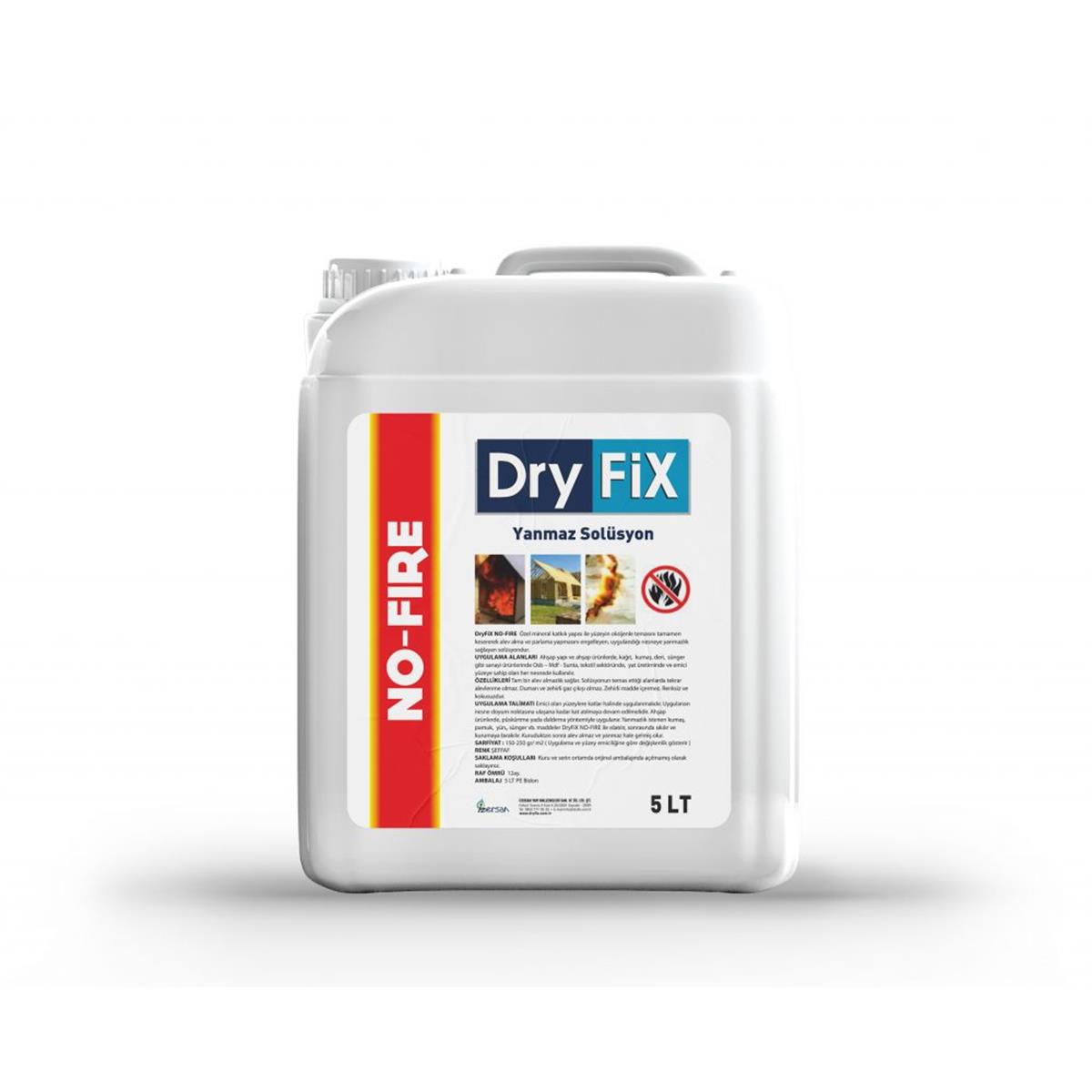 Dryfix No Fire Yanmaz Solüsyon 5 Kg resmi