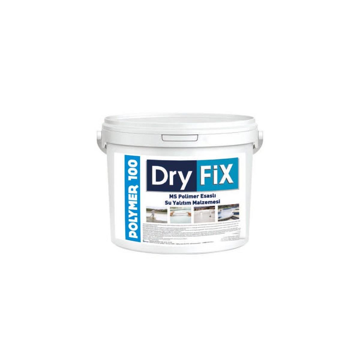 Dryfix Polymer 100 Ms Polimer Esaslı Su Yalıtım Malzemesi 5 Kg resmi