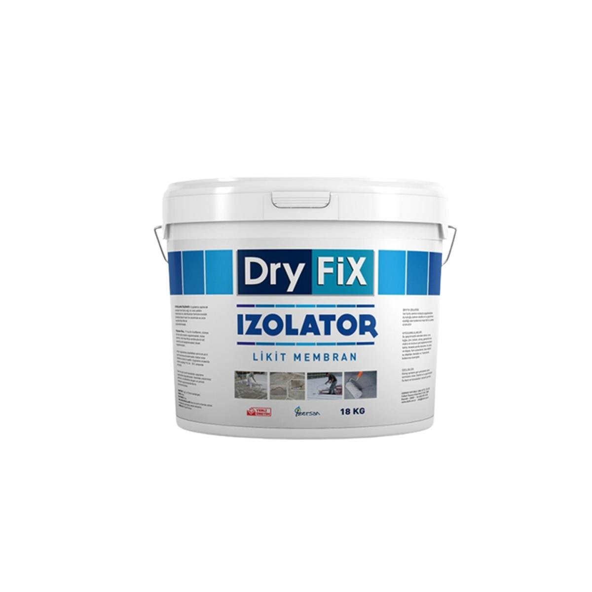 Dryfix İzolator Elastomerik Reçine Esaslı Likit Membran 18 Kg Uv'li  resmi
