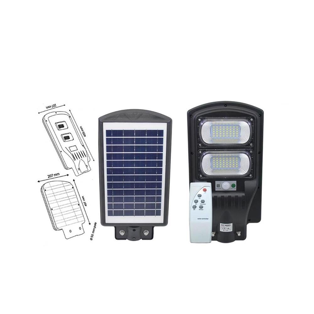 Horoz Grand 100w Led Solar Sokak Armatürü 6400k Beyaz Işık resmi