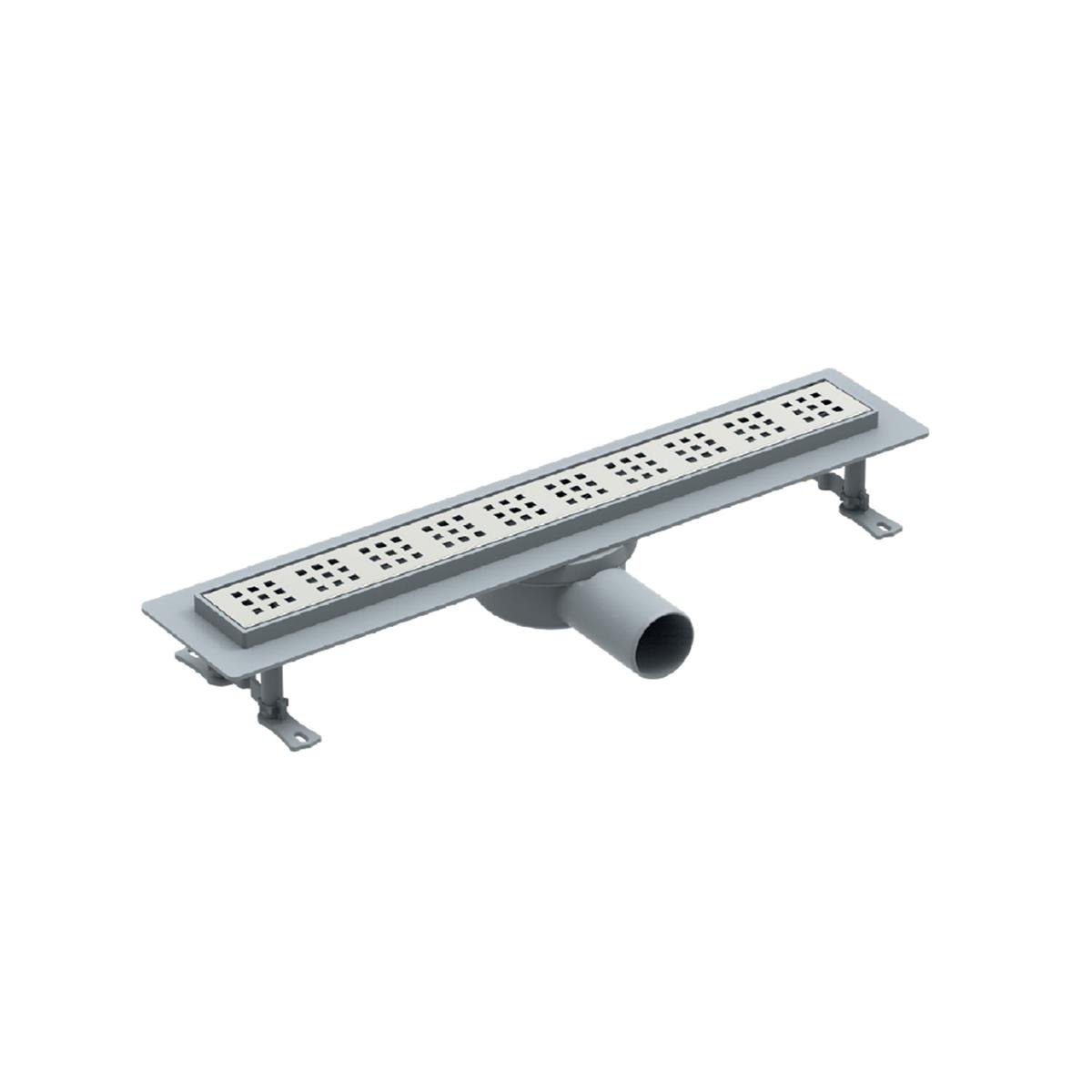 Maxiflow Line Standart Duş Kanalı Kare Ø50 50cm (yan çıkış) 26531 resmi