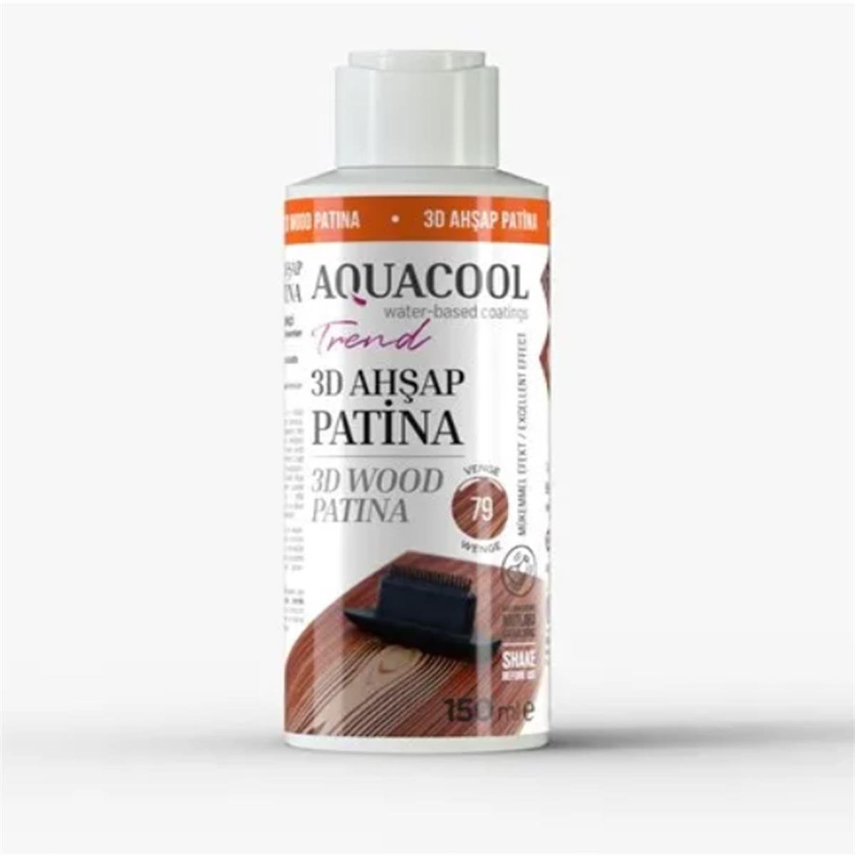 Aquacool Trend 3d Ahşap Patina 150 ML 79 Venge resmi