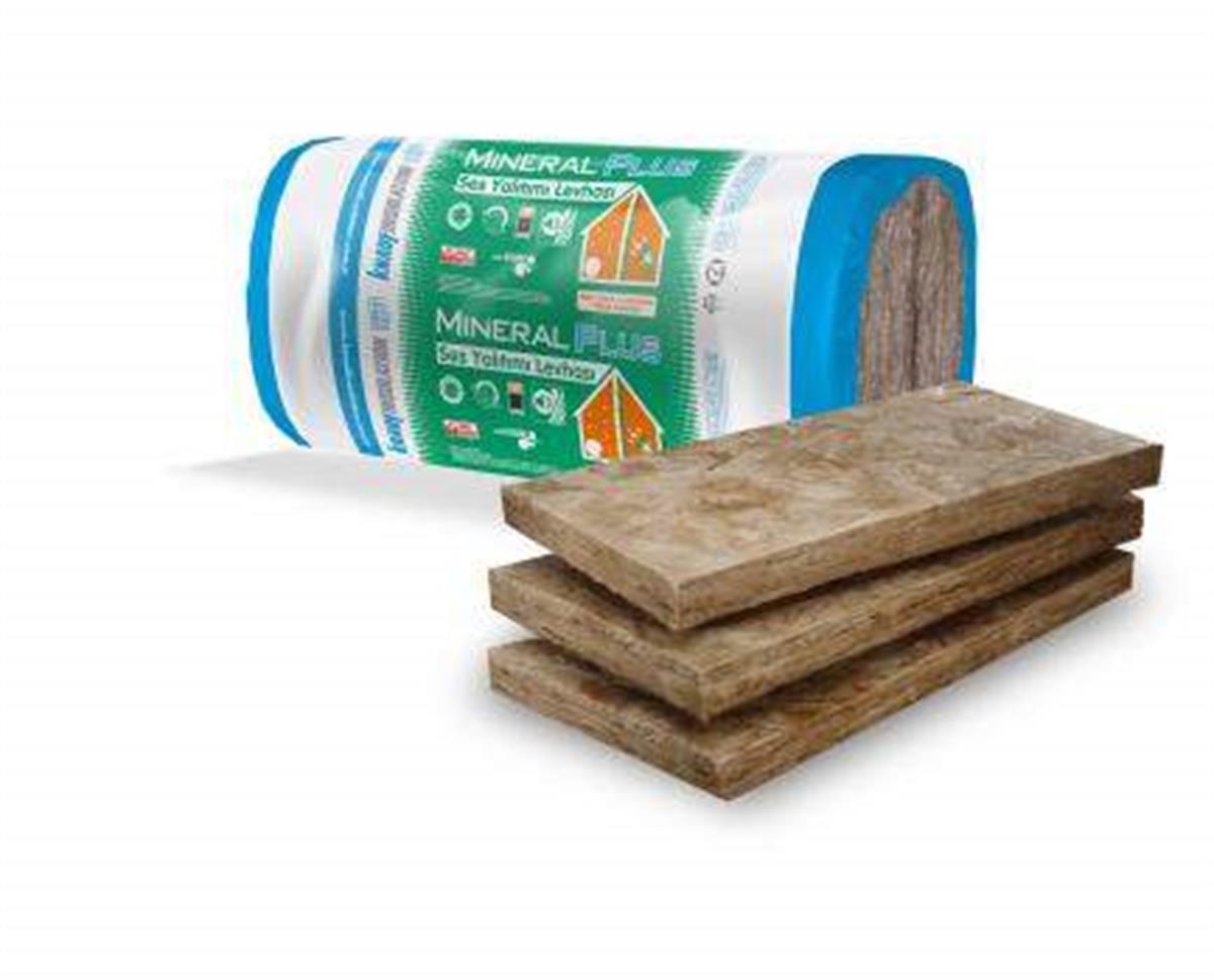 Knauf Mineral Plus Yün Ara Bölme Levhası 8 Cm Ipb037 (8,64 M2) resmi
