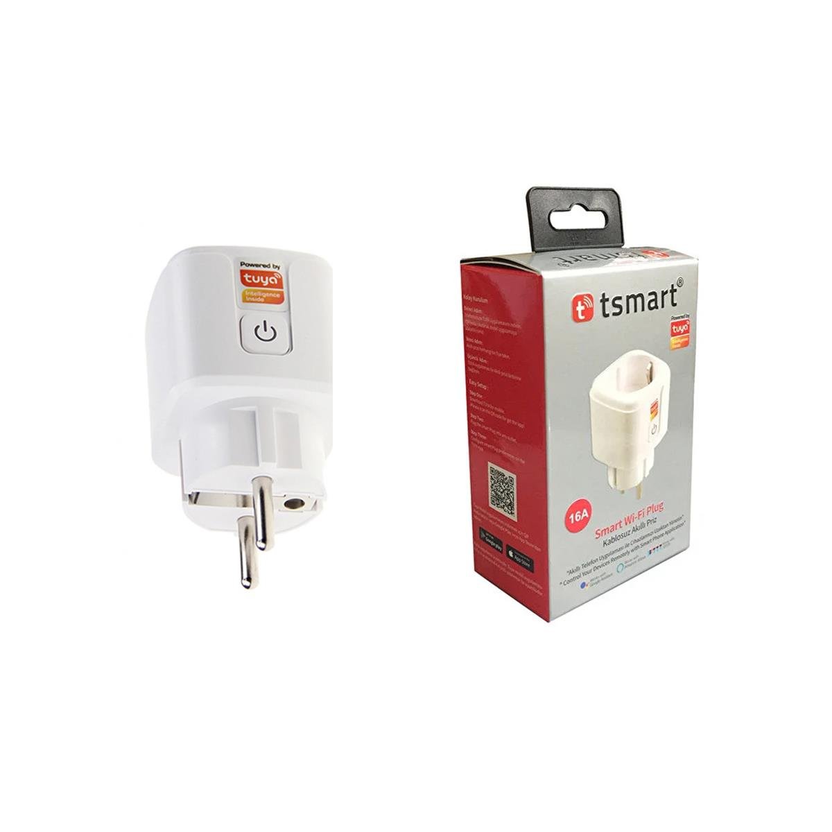 Tsmart Wi-fi Plug Kablosuz Akıllı Priz resmi