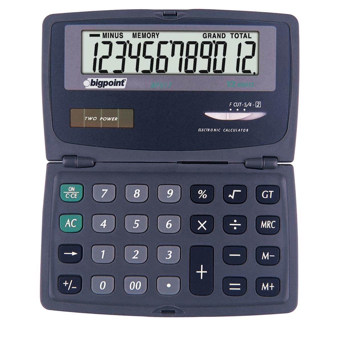 Bigpoint Hesap Makinesi Cep Tİpi 12 Hane resmi