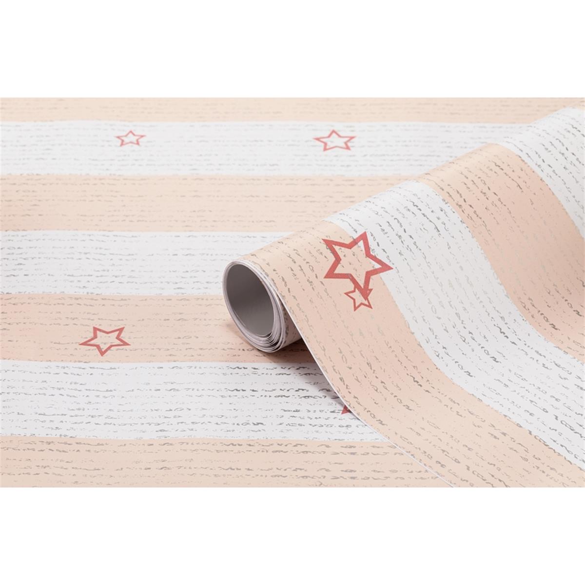 Bigpoint Yapışkanlı Folyo 45cm X 2metre Çizgi Desen No:4 resmi