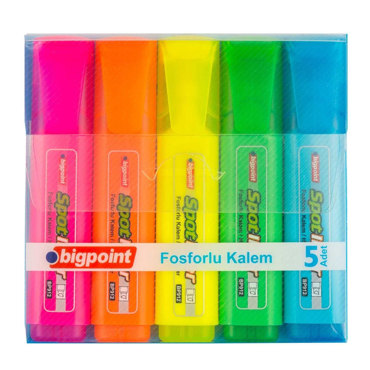 Bigpoint Fosforlu Kalem 5'li Set resmi