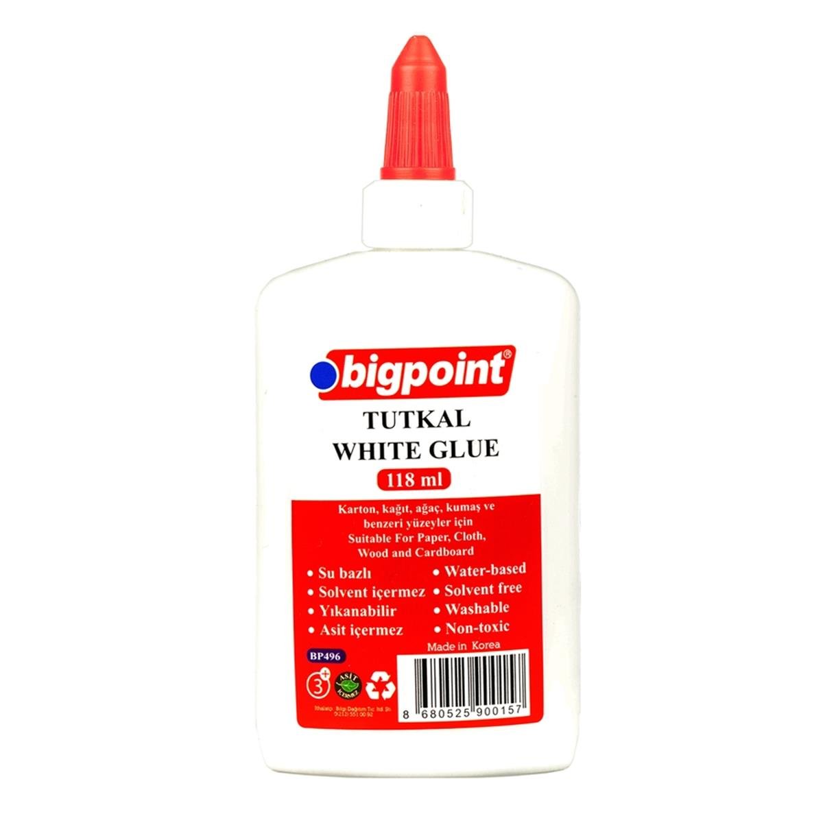 Bigpoint Beyaz Tutkal 118 ml resmi