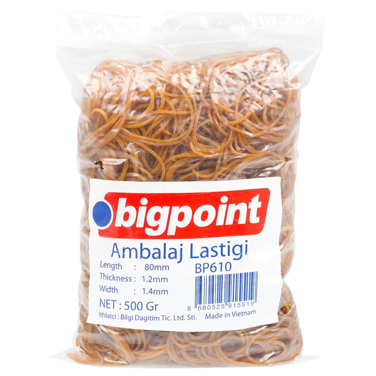 Bigpoint Ambalaj Lastiği 500 Gram %100 Kauçuk resmi