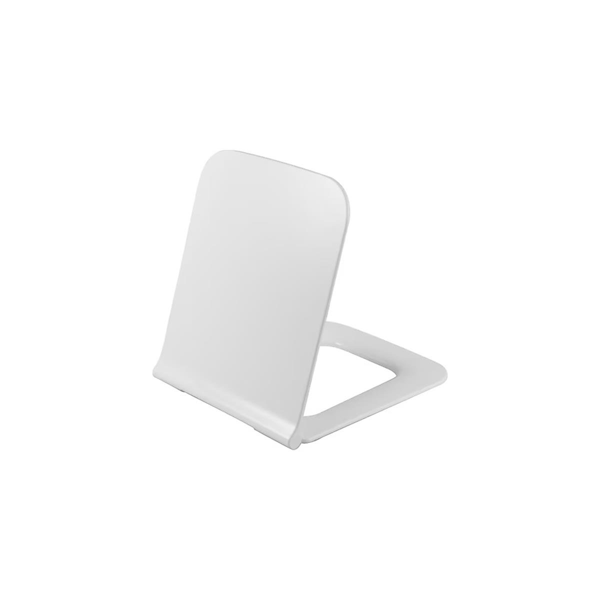 Turkuaz İbiza Slim Yavaş Kapanan Bas-Çıkar Klozet Kapağı Duroplast (Uf) 9Sc1211S01 resmi