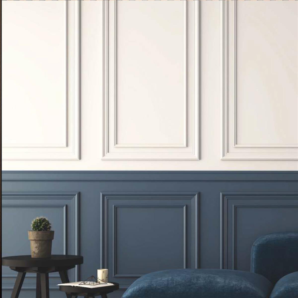 Boyanabilir Dekoratif Duvar Çıtası 4 cm (1 Boy 240 cm) D104 resmi