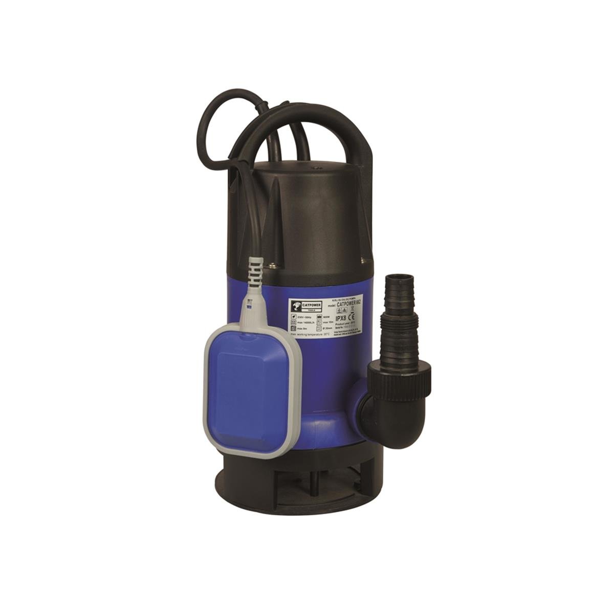 Catpower 662 Dalgıç Pompa Kirli Su 900 W 14 Ton resmi