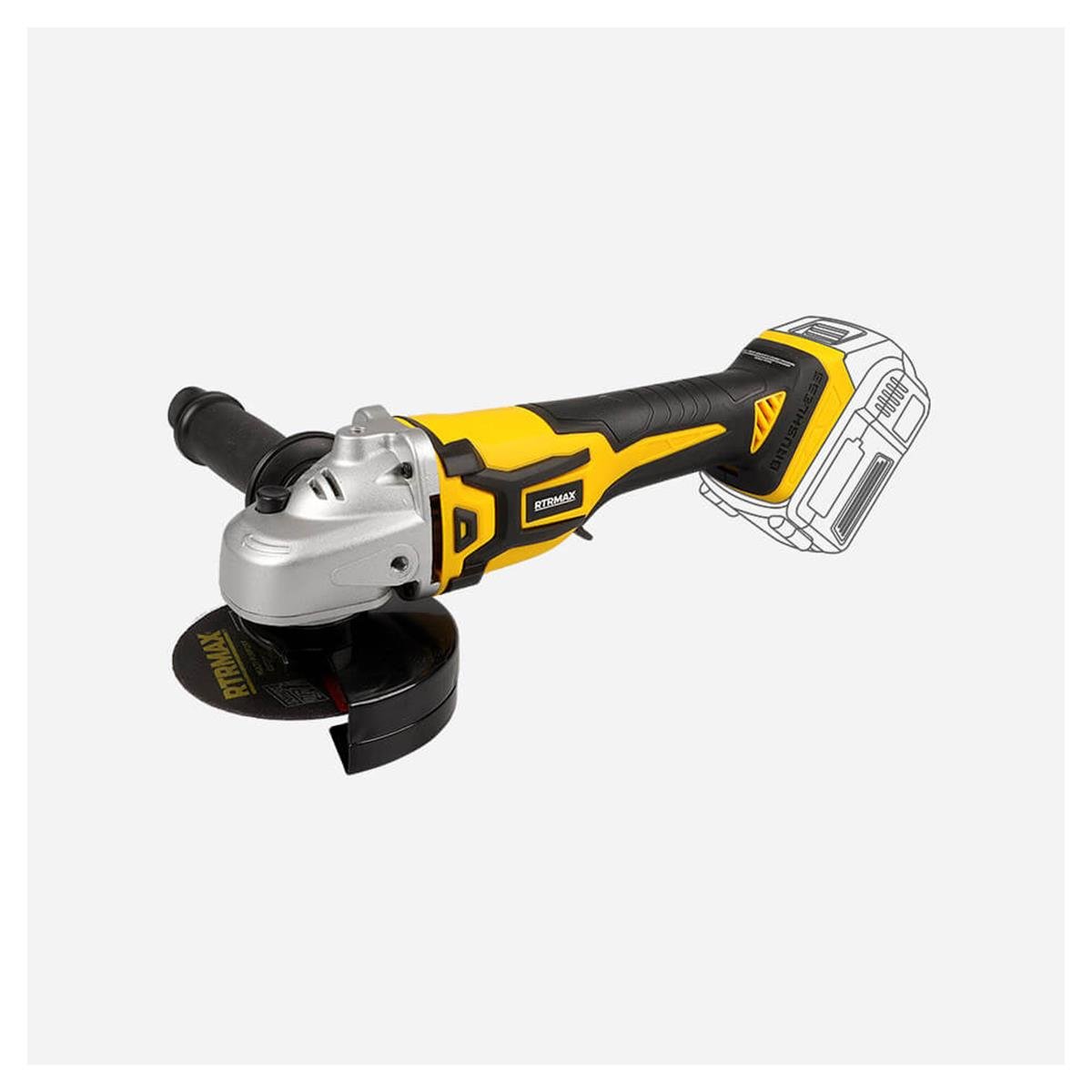 Rtrmax Rtx2055b X-lion Akülü Avuç Taşlama 115mm (akü Hariç) resmi