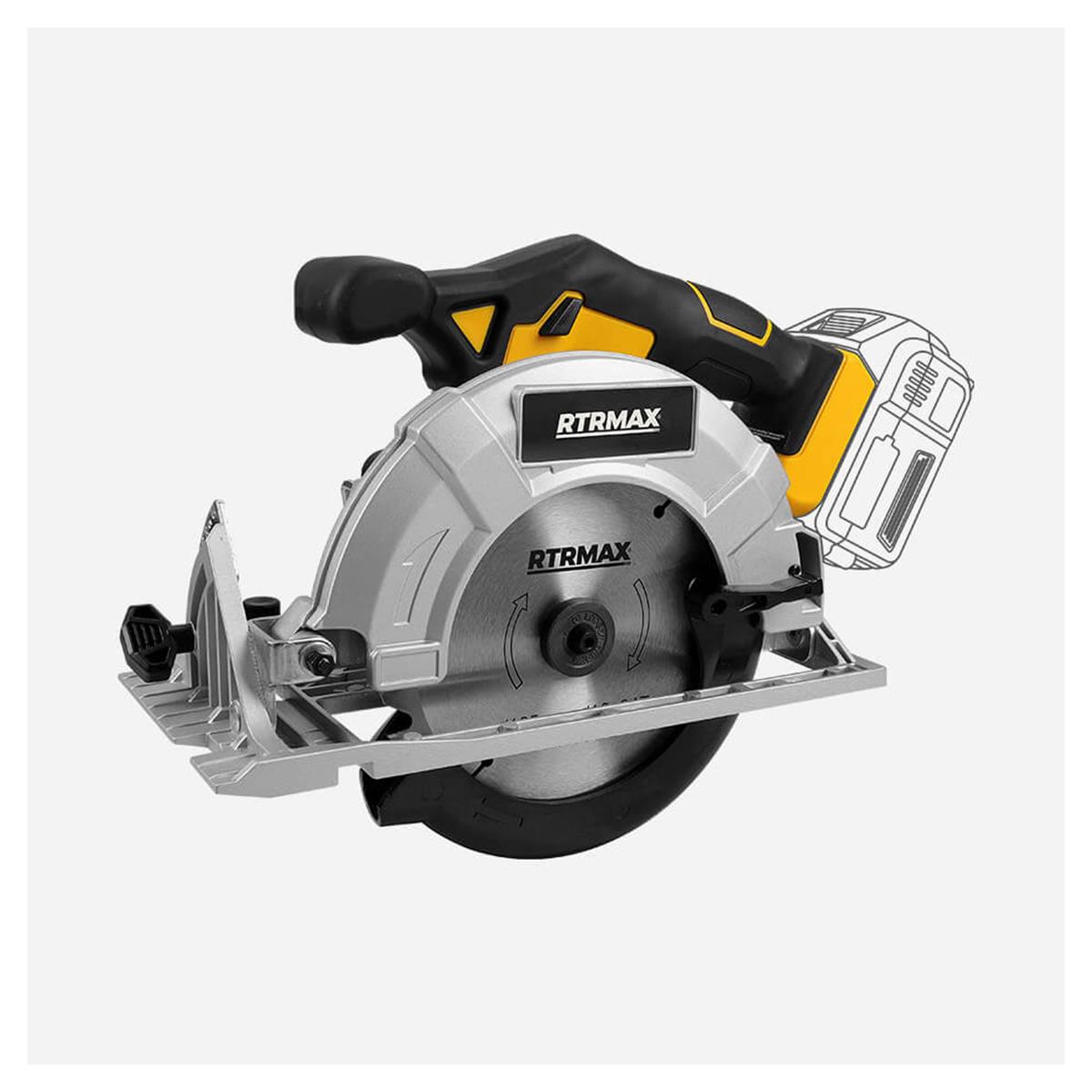 Rtrmax Rtx1836b Akülü Daire Testere (akü Hariç) resmi