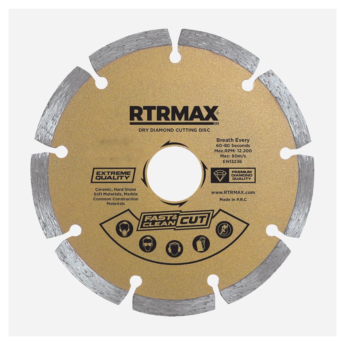Rtrmax Rea180 Soketli Elmas Testere 180x22mm resmi