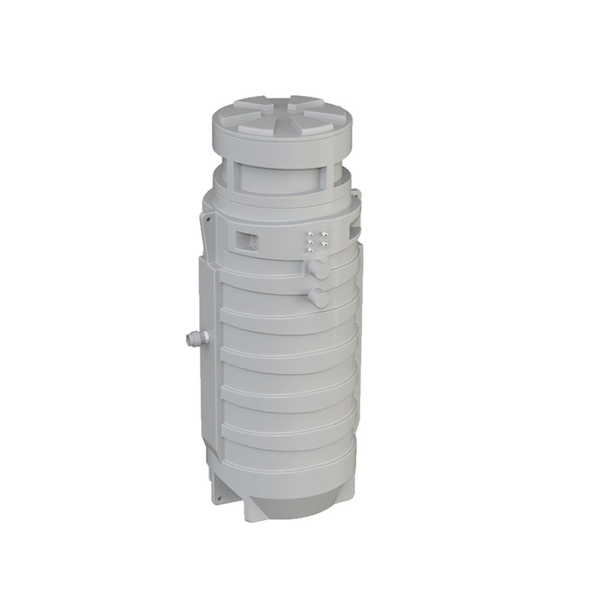 Sanifos 1300 2 Vx S Vortex Çarklı Foseptik Çift Pompalı Monofaze Atık Su Tahliye İstasyonu resmi