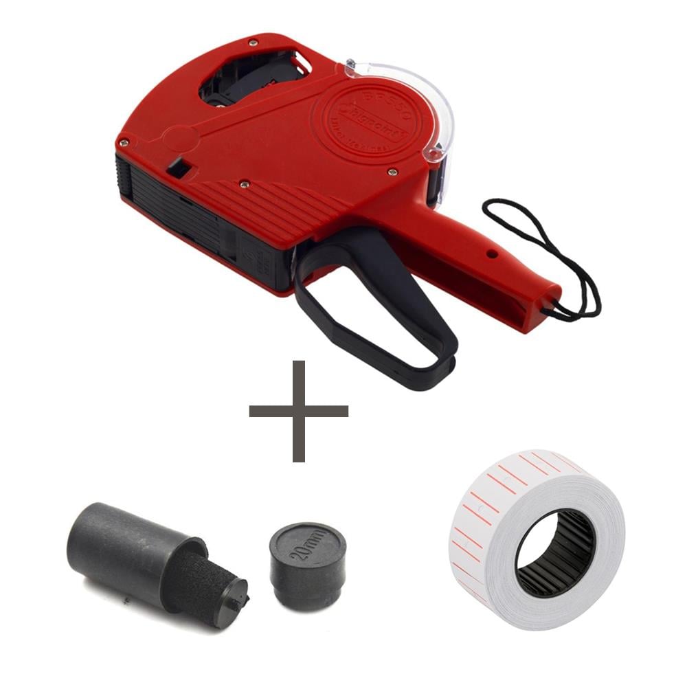 Bigpoint Fiyat Etiket Makinesi Kırmızı resmi