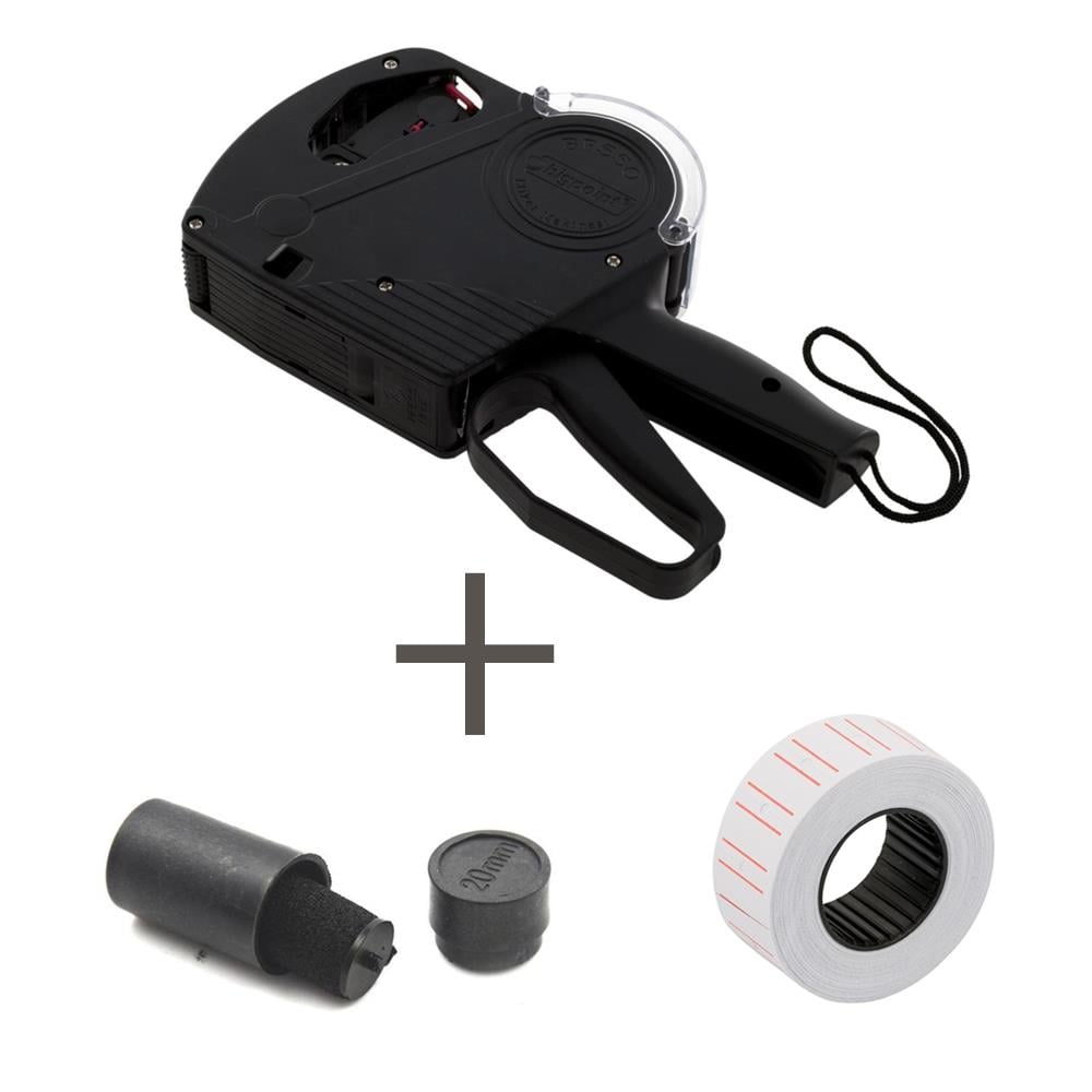 Bigpoint Fiyat Etiket Makinesi Siyah resmi