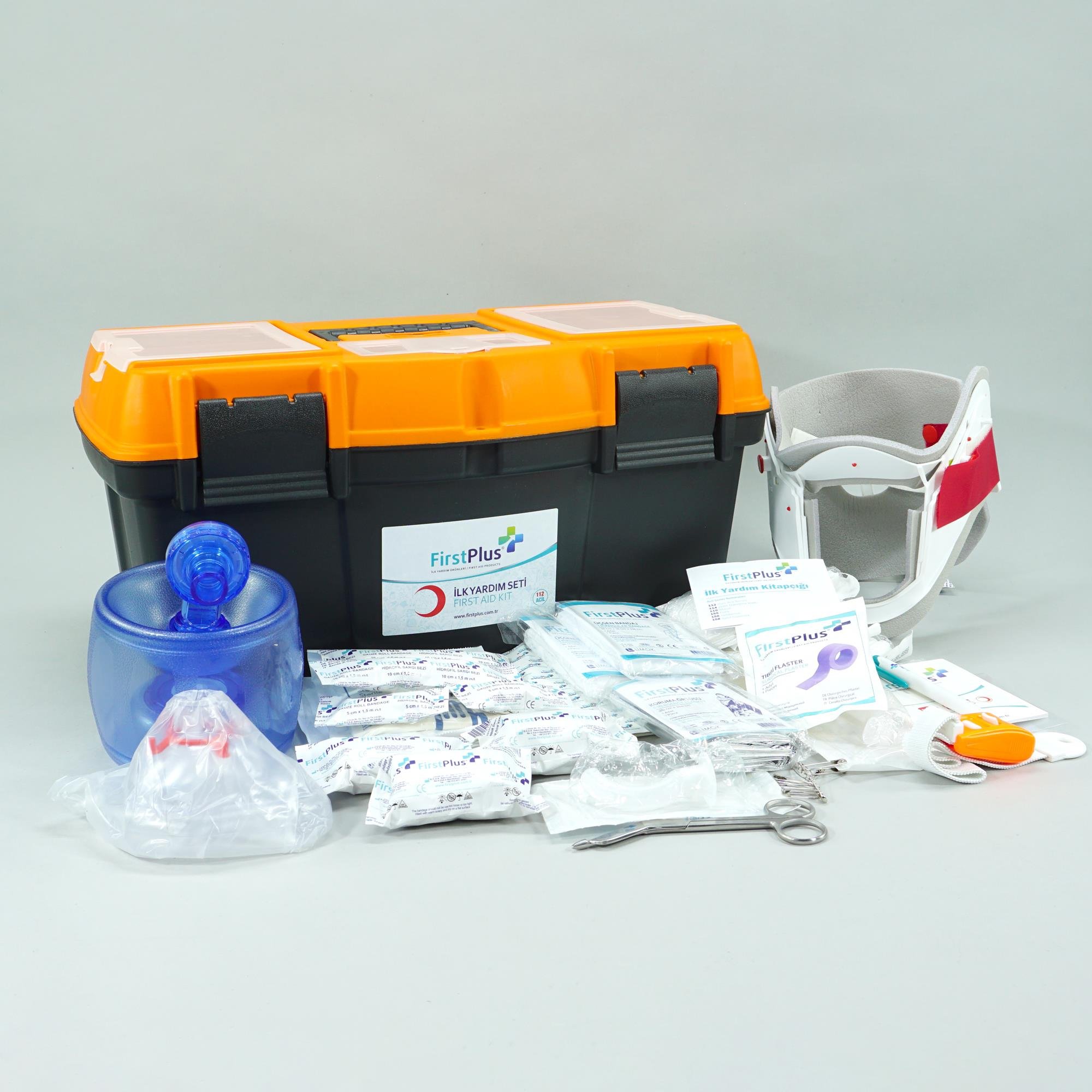 Firstplus FP 02.104 Plaj Mavi Bayrak Yönetmeliğine Uygun İlk Yardım Seti resmi