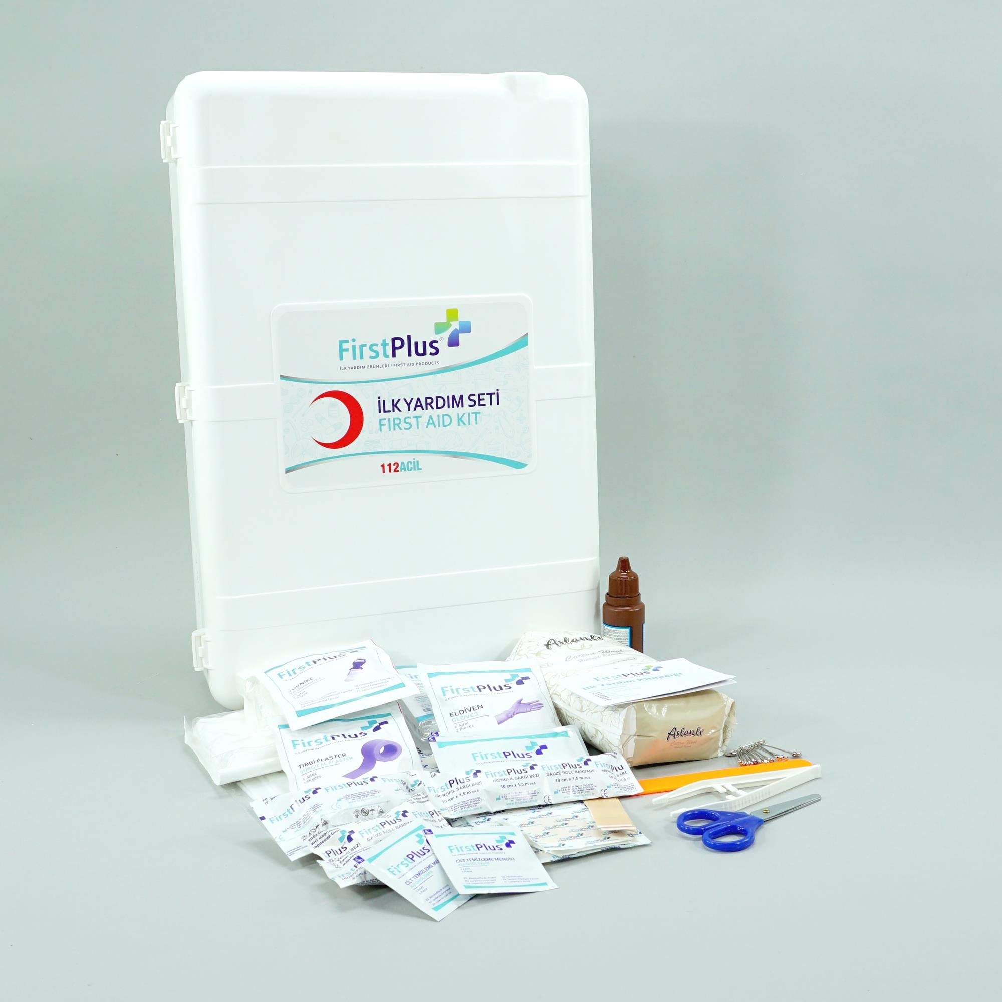 Firstplus FP 03.110 Ev Tipi Dolaplı İlk Yardım Seti resmi