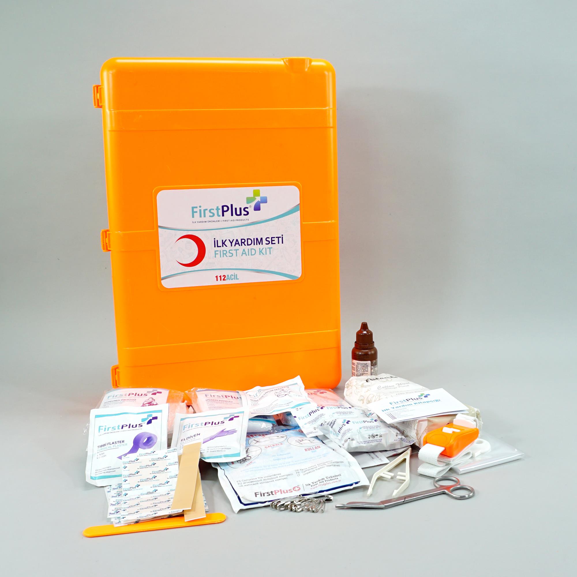 Firstplus FP 04.108 İş Yeri Dolaplı İlk Yardım Seti resmi