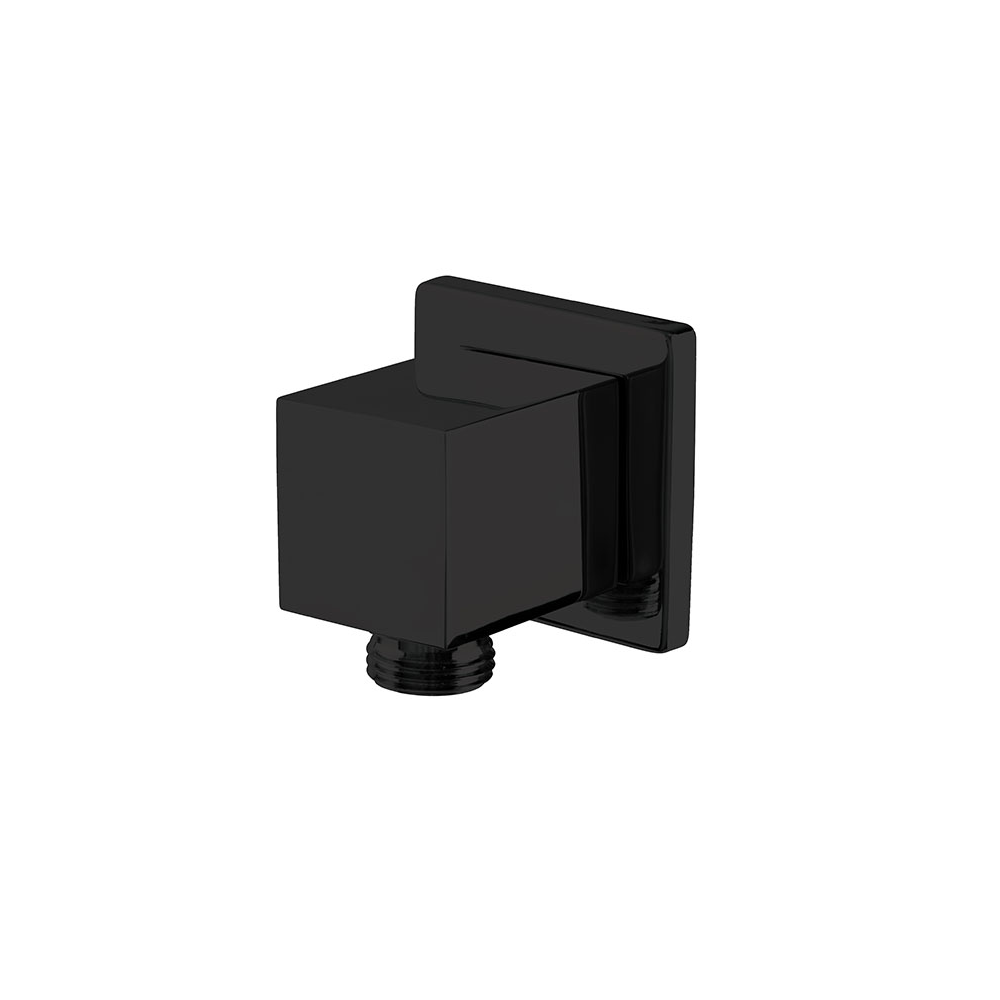 Newarc Corner Duvardan Duş Çıkış Gagası Siyah 161091b resmi