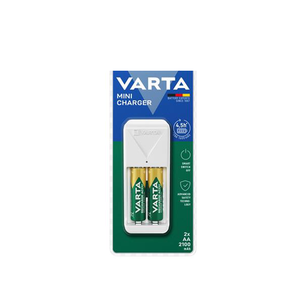 Varta Mini Şarj Cihazı + 2xaa 2100 Mah Pil 57656-101-451 resmi