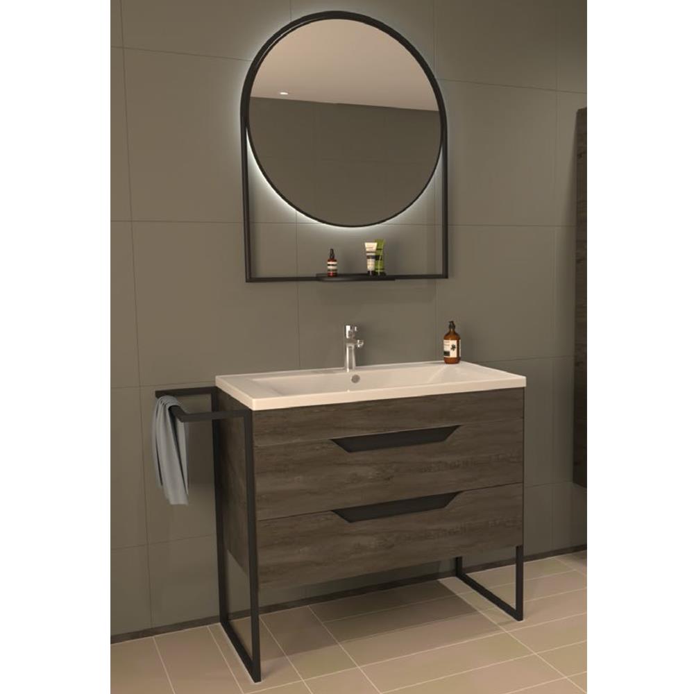 Amasra 65 Cm Banyo Dolabı Iron Yns00036 resmi