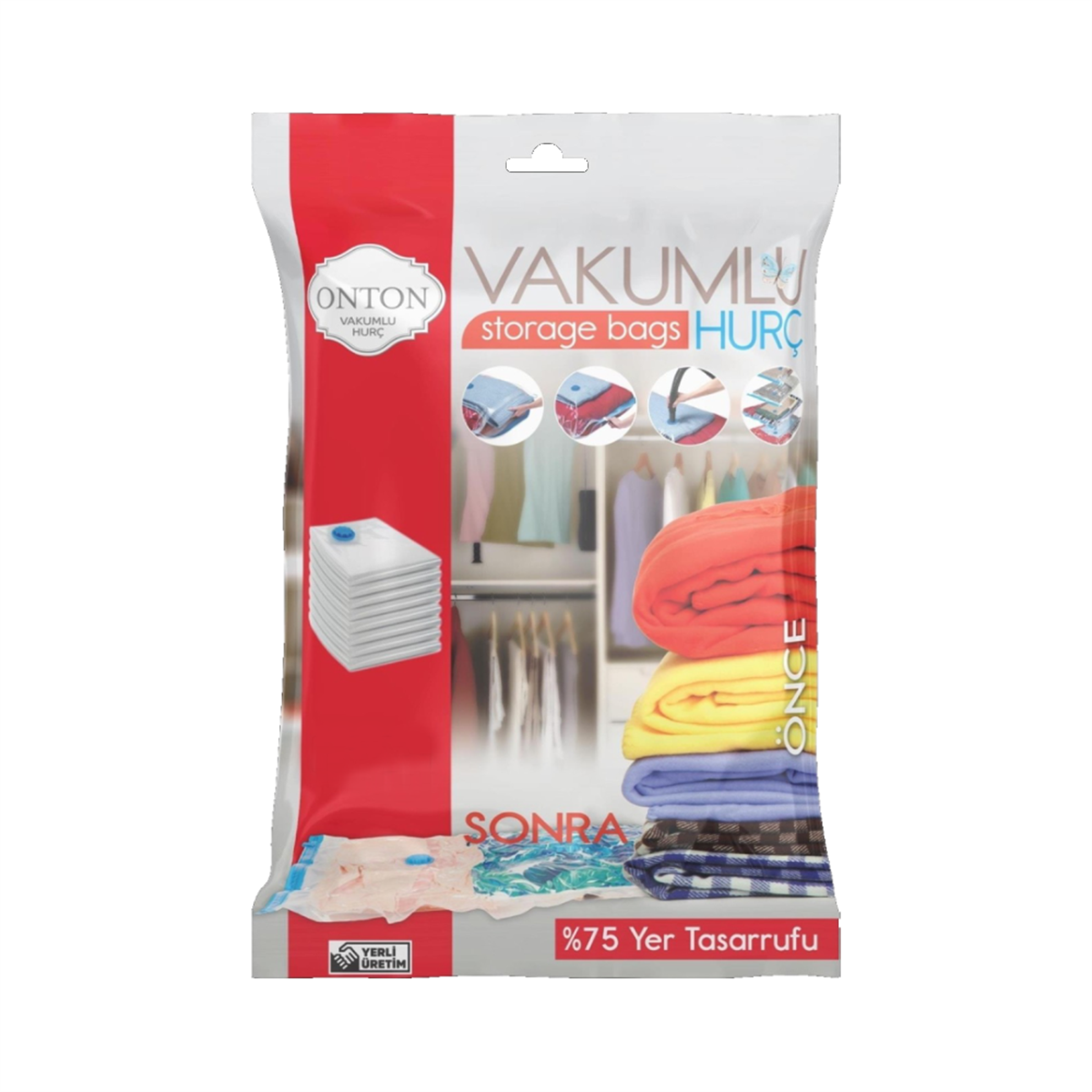 Vakumlu Hurç Poşeti 55x90cm resmi