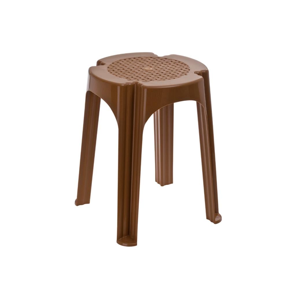 Brezza Büyük Raket Tabure Kahve 4640 resmi