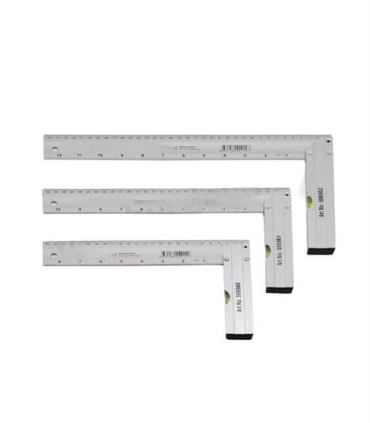 Alüminyum Gönye Su Terazili 35Cm resmi