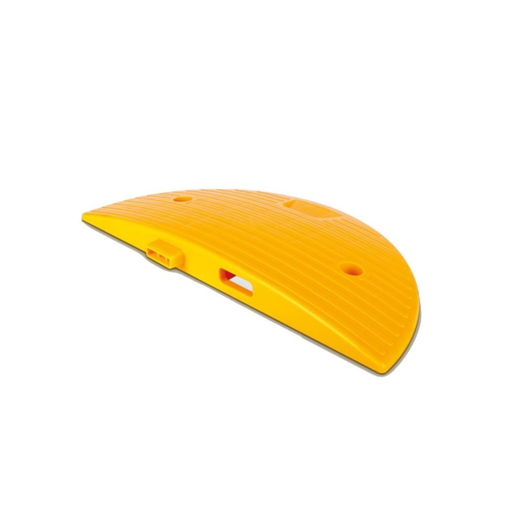 Oval Hız Kesici Yol Kasisi Kapağı 500x250x45mm Sarı resmi