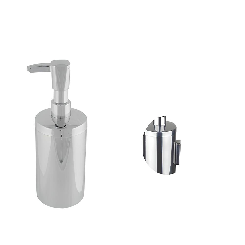 Maxiflow Sıvı Sabunluk Set Üstü Paslanmaz Askılı Ø7x17 cm 13414 resmi