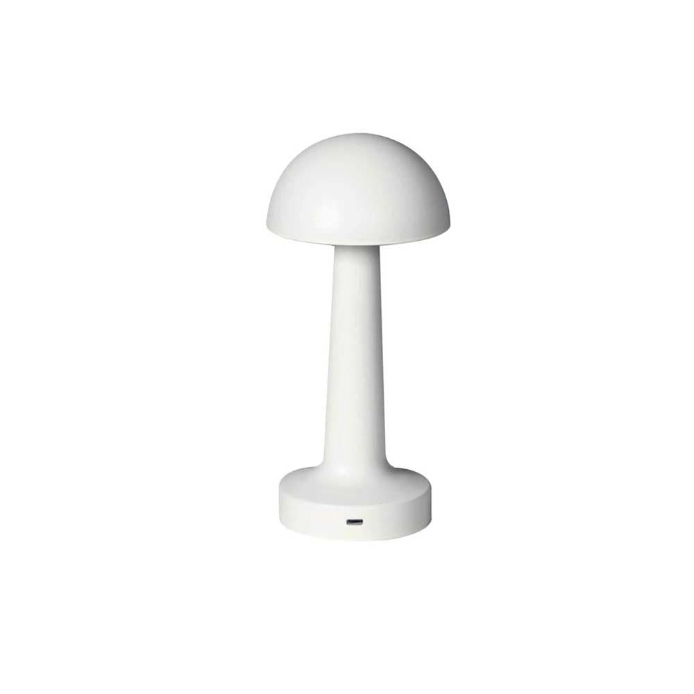 Forlife Dekoratif Şarjlı Led Masa Lambası Beyaz FL-8084 resmi