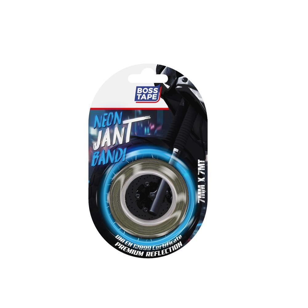 Boss Tape Neon Jant Bandı 7 Mmx7 Mt Mavi resmi