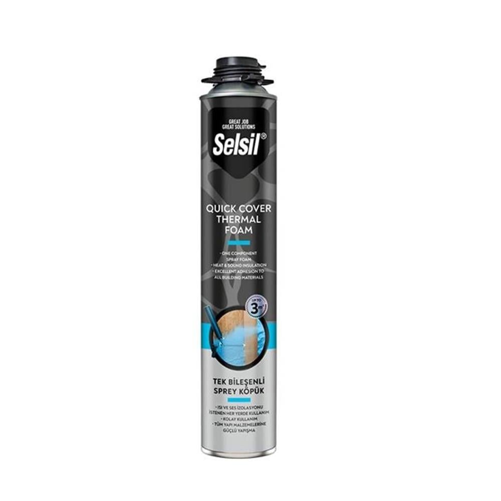 Selsil Thermal Foam Isı ve Ses Yalıtım Köpüğü 850 ml (930 gr) 35915 resmi
