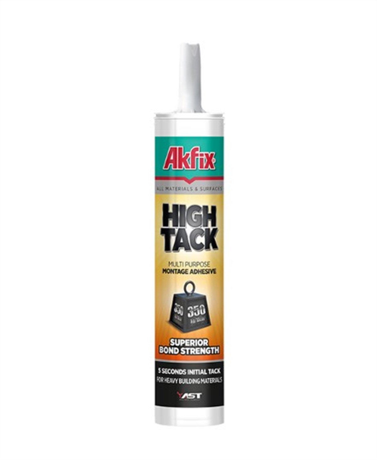 Akfix High Tack Genel Amaçlı Montaj Yapıştırıcı Beyaz 290 Ml resmi