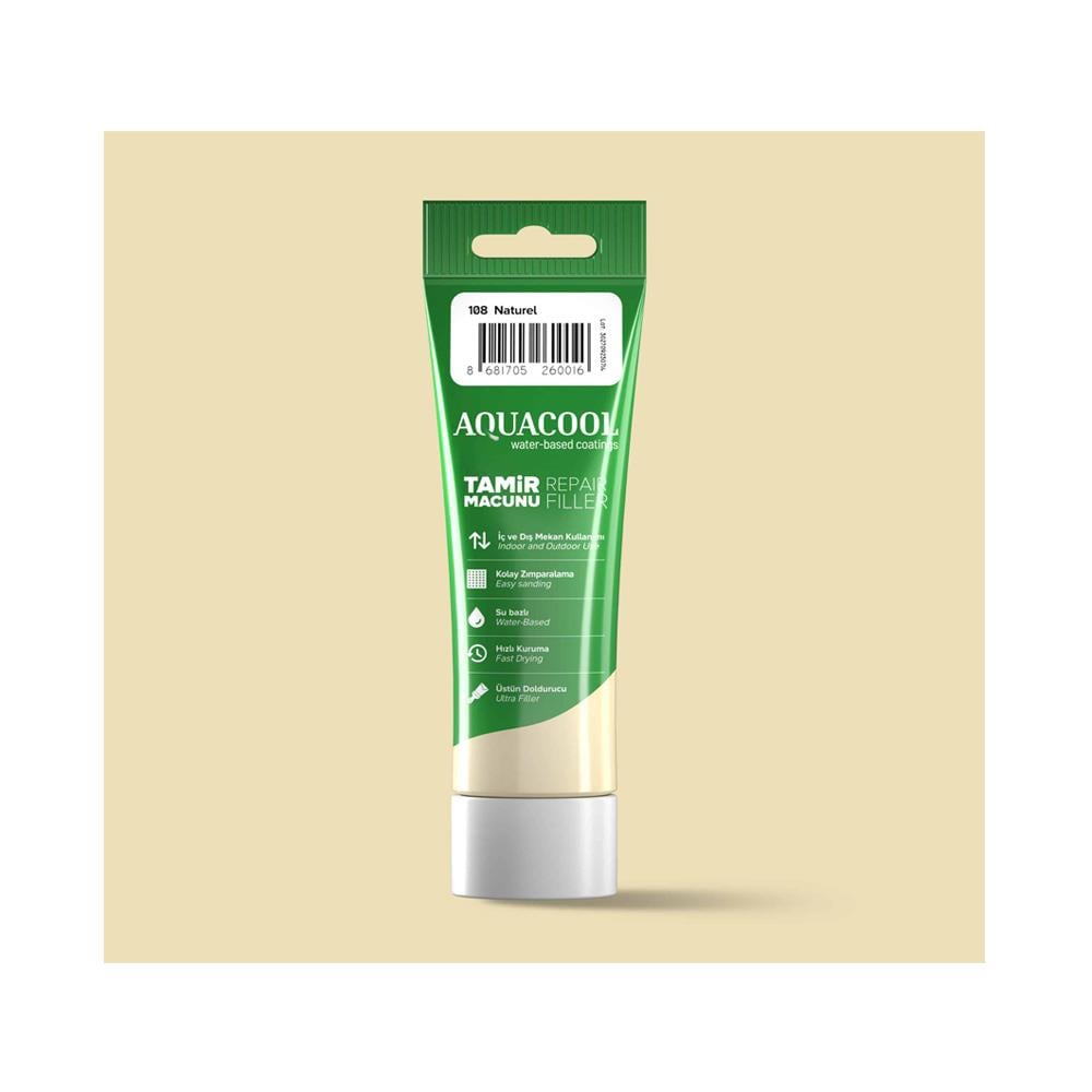 Aquacool Su Bazlı Tamir Macunu 200 Gr Naturel resmi