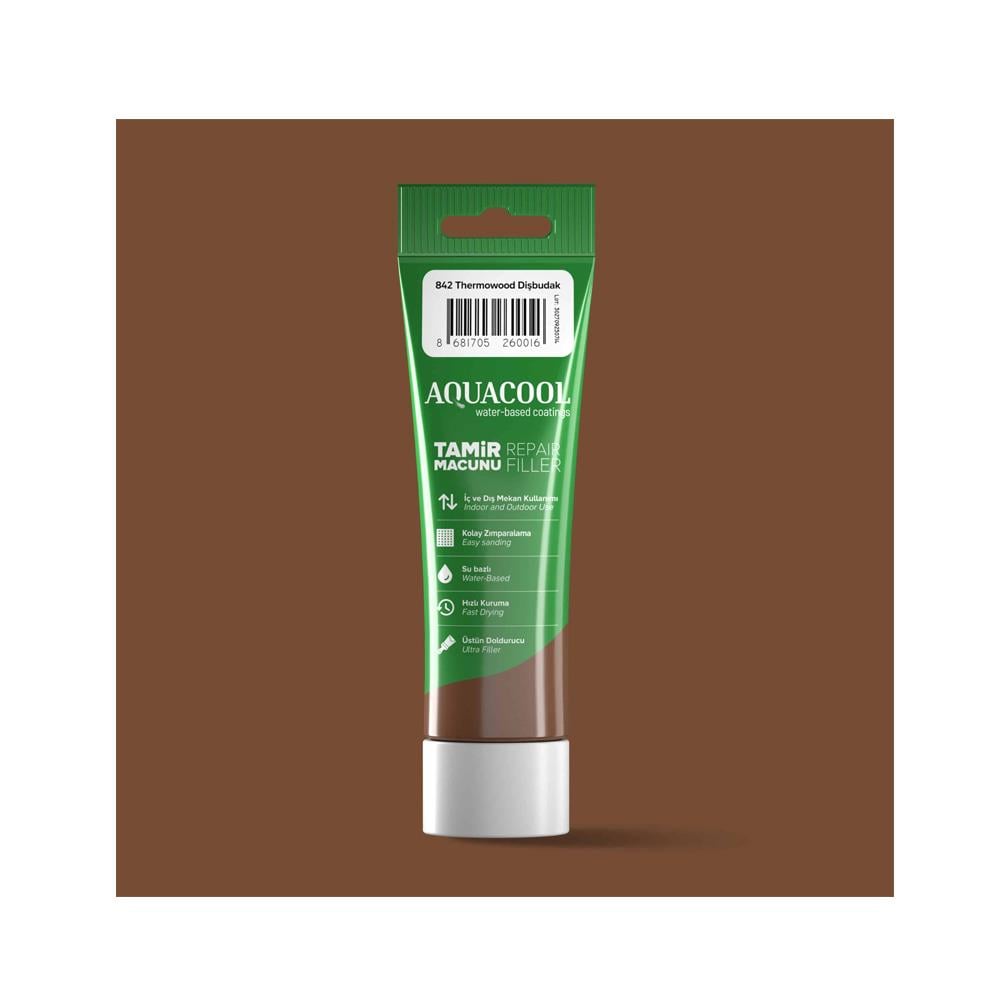 Aquacool Su Bazlı Tamir Macunu 200 Gr Thermowood Diş Budak resmi