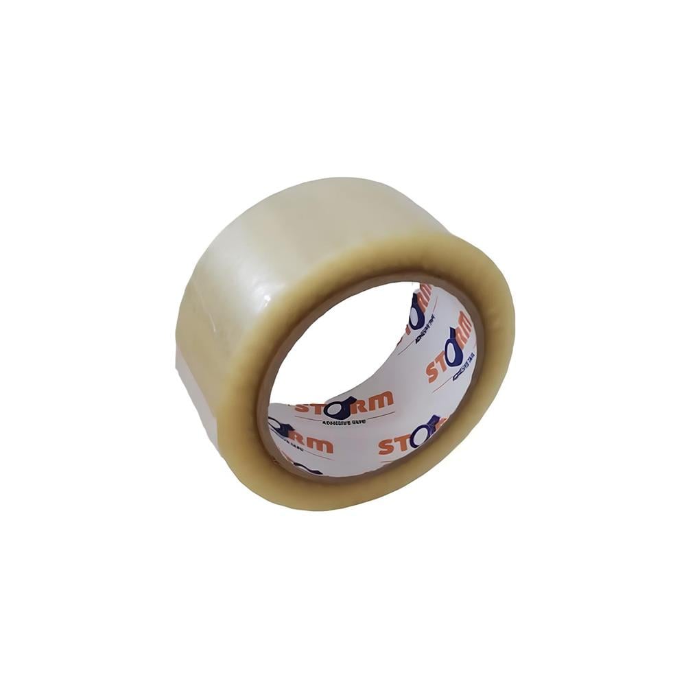 Pass Hotmelt Koli Bandı Şeffaf 45mm x 100mt resmi