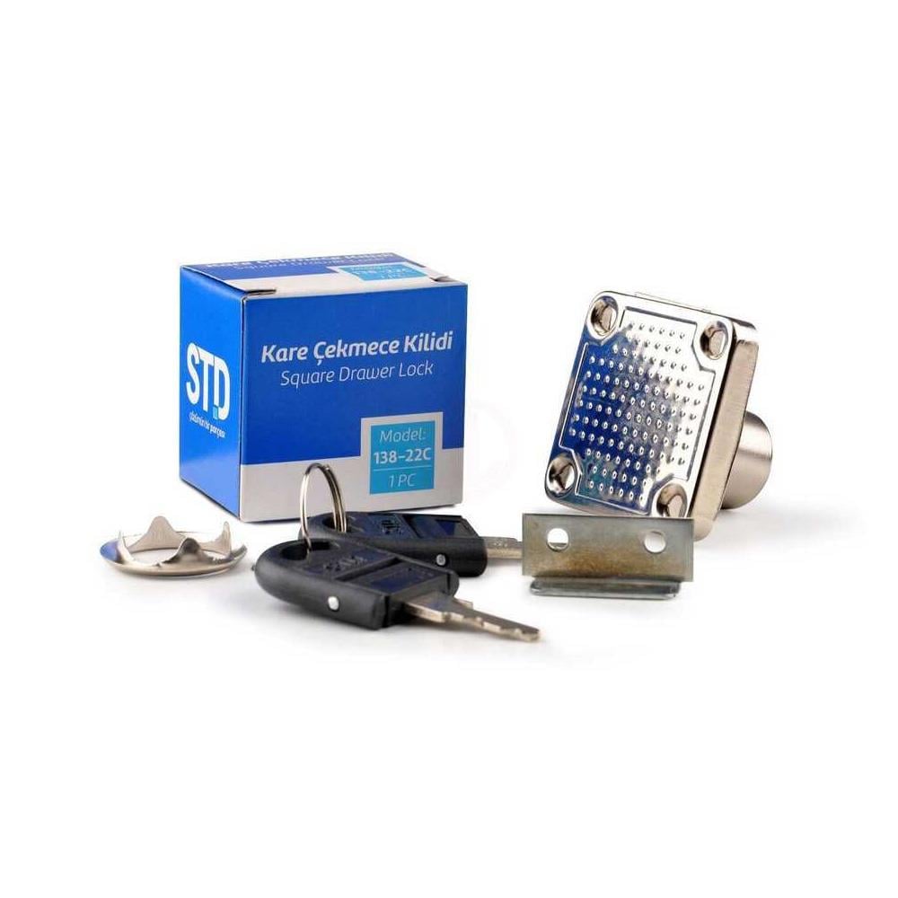 STD Kare Çekmece Kilidi 138-22C resmi